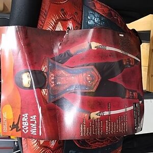 NWT COBRA NINJA CHILD COSTUME